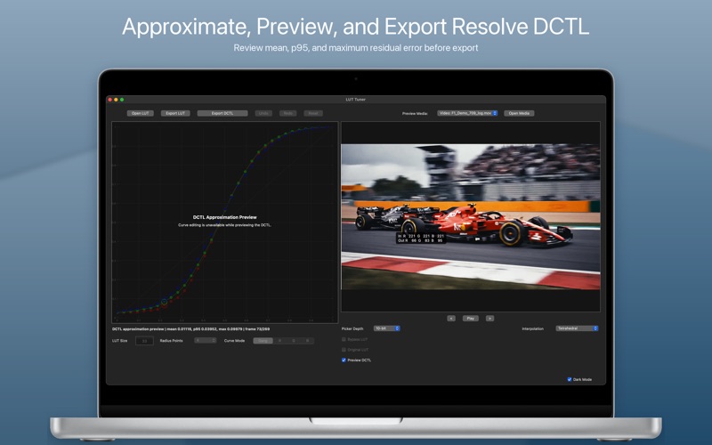 LUT Tuner screenshot