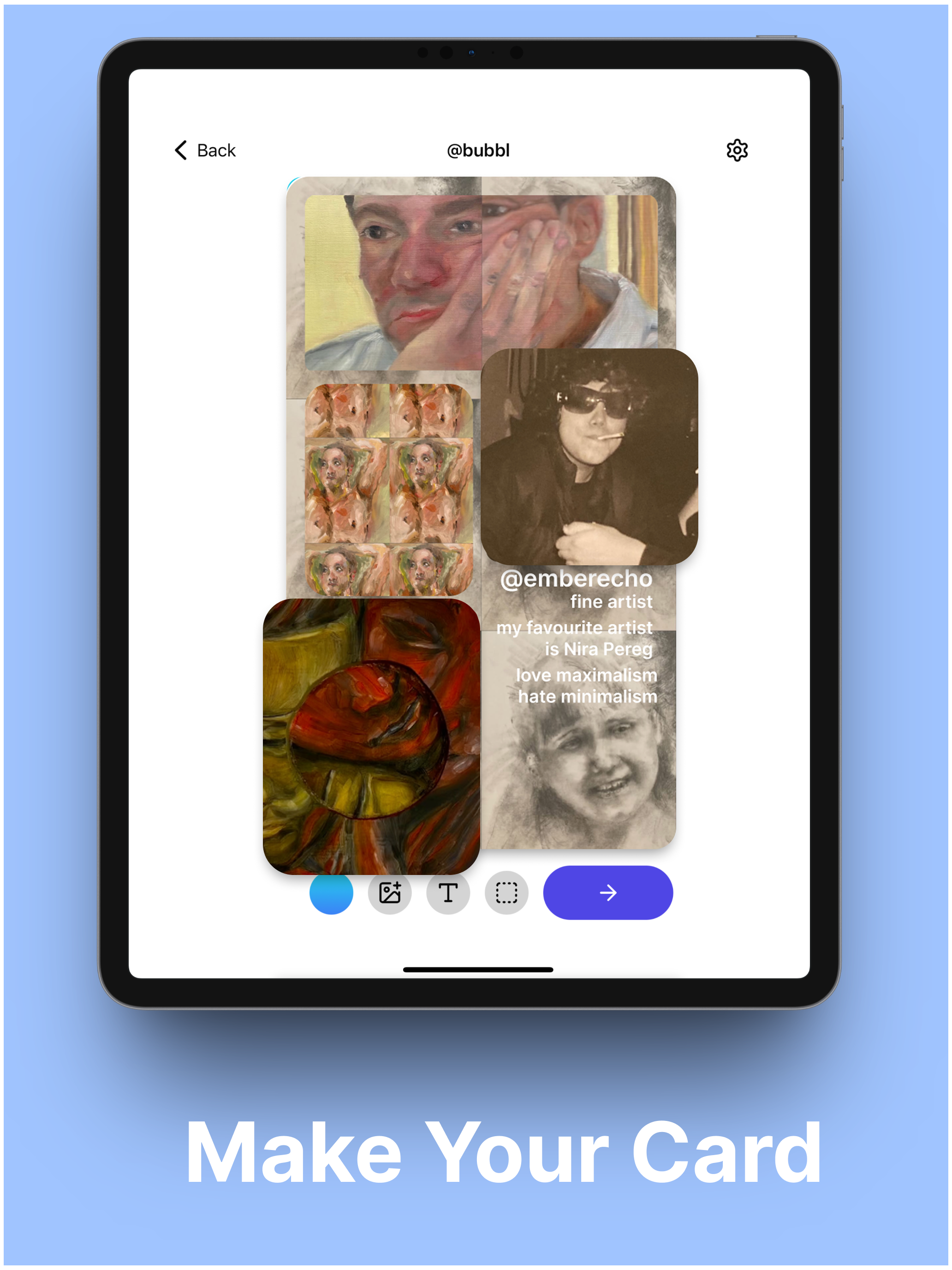 bubbl - swipe, match, create