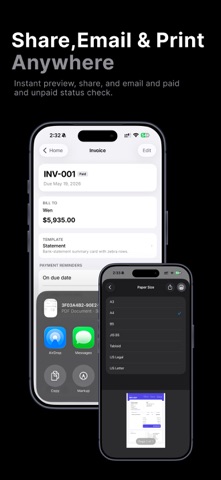 Invoicely: AI Invoice Maker Screenshot 9 of 10