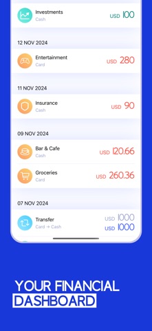 Wealthy: Finance & Budgeting screenshot