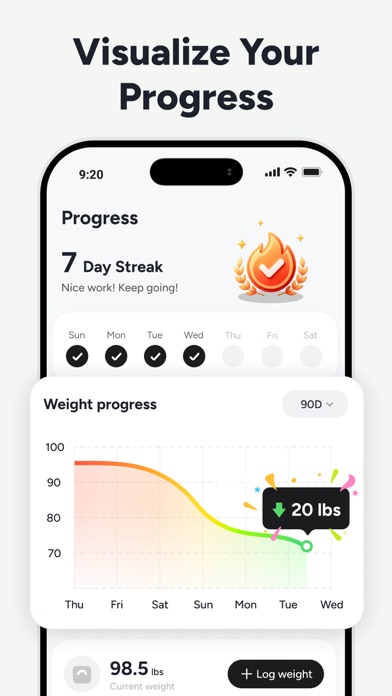 Calife: AI Calorie Tracker Screenshot 4 of 6