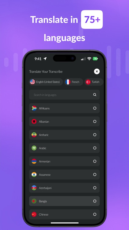 Speech to Text: Transcribe AI screenshot-4