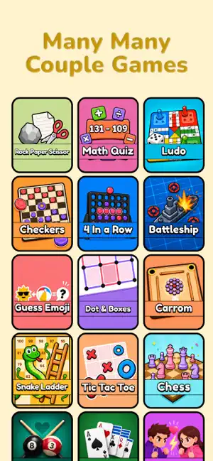 Lovora: Couple Games & Widgets iPhone screenshot 2