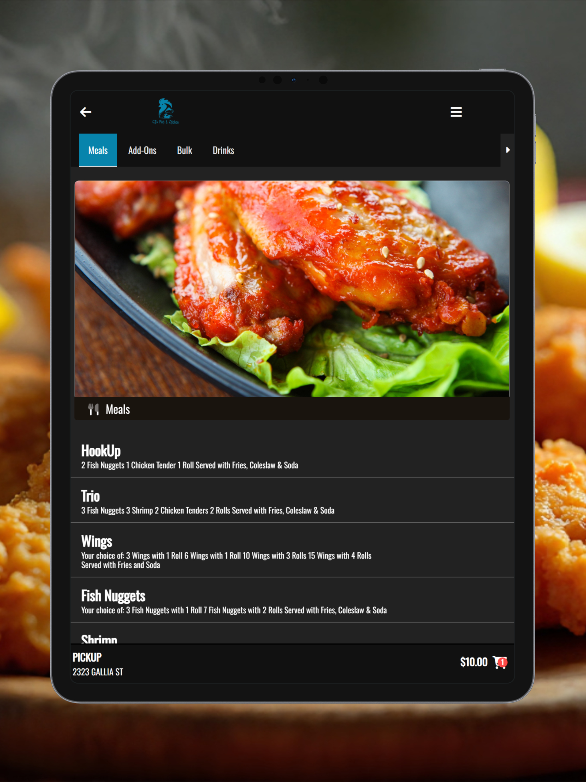 CJ's Fish and Chicken screenshot 6