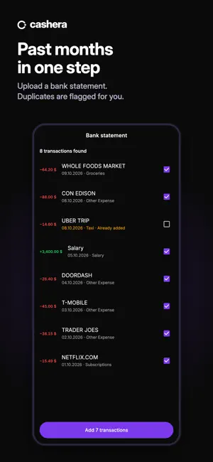 Cashera: AI Expense Tracker screenshot 2