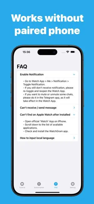WatchGram for Telegram screenshot 3