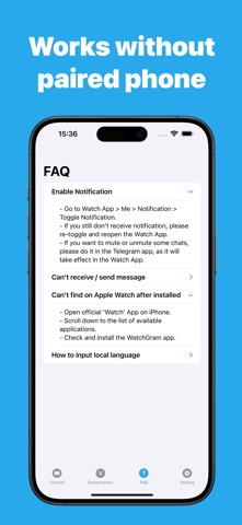 WatchGram for Telegram Screenshot 3 of 3