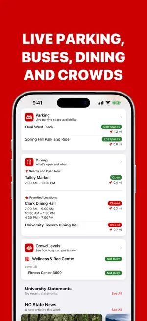 OnCampus screenshot 2