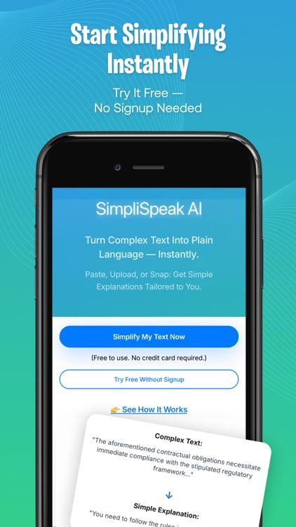 SimpliSpeak AI Text Simplifier screenshot-7