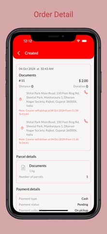Pronto Delivery App Screenshot 3 of 5
