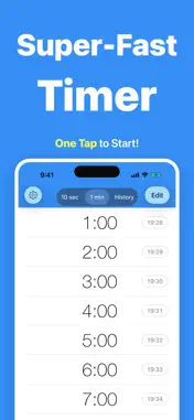 Simple Timer & Alarm ListTimer screenshot 1