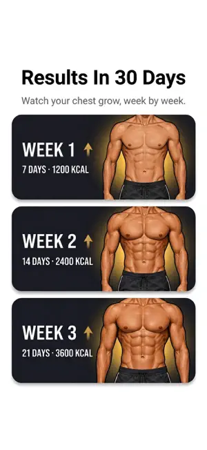 30 Day Chest Challenge P4P screenshot 2