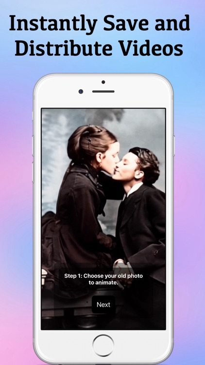 Old Photo to Vivid Color Video