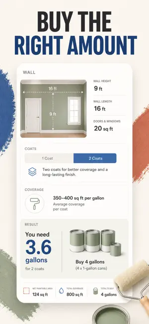 Paint Calculator Estimator screenshot 1