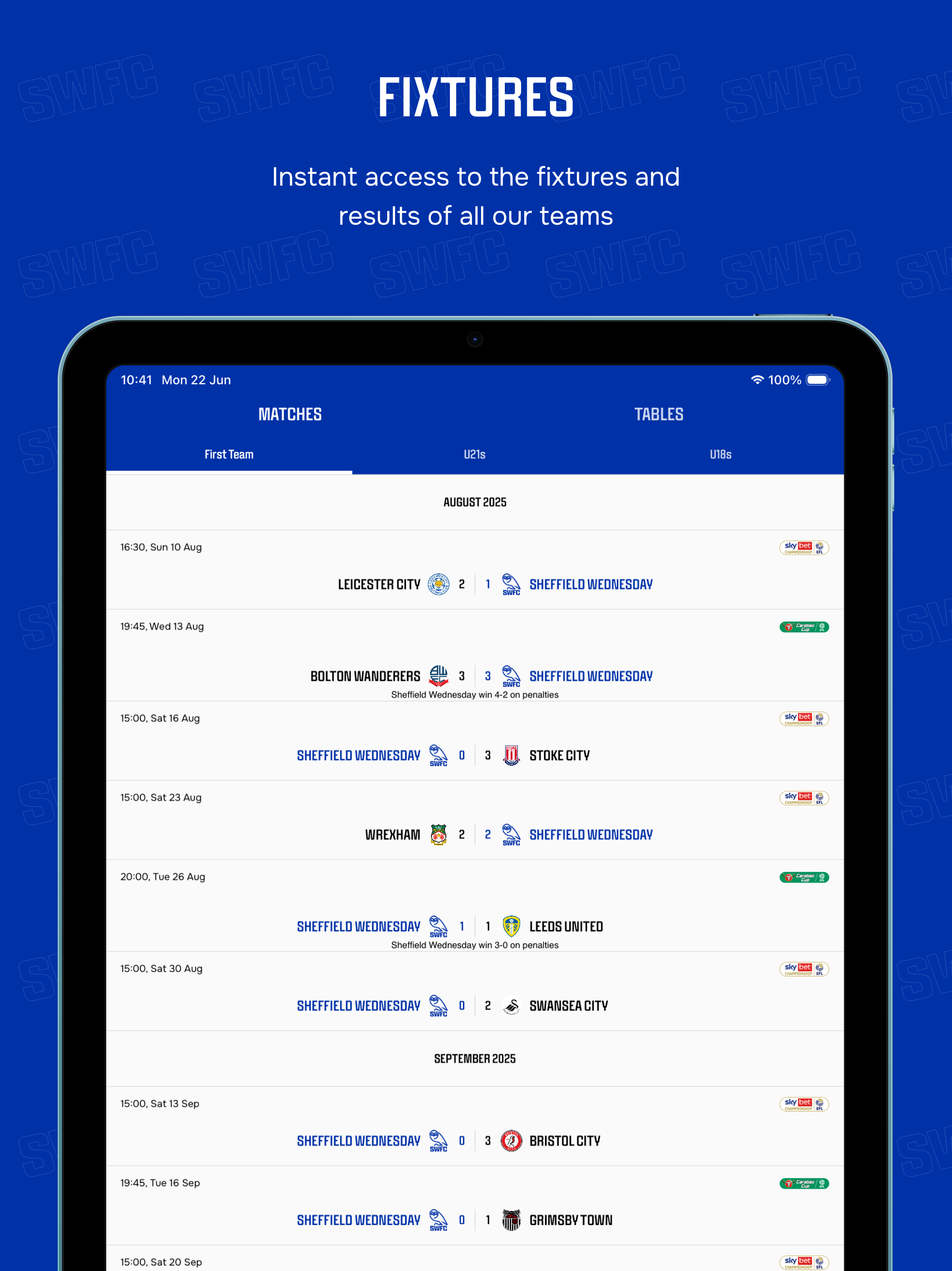 Sheffield Wednesday FC screenshot 14