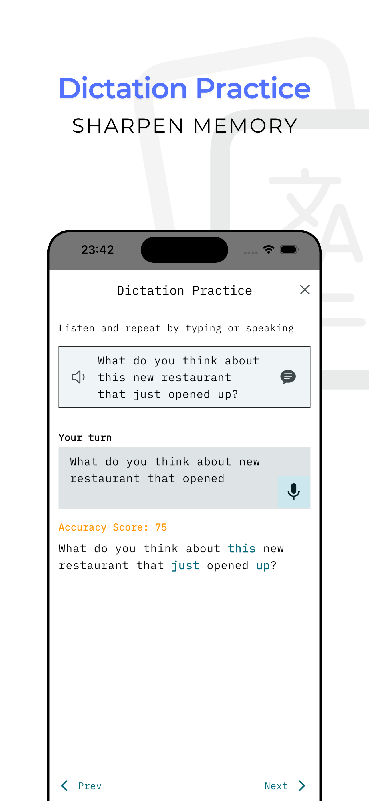 LingoCard: Phrases & Sentences
