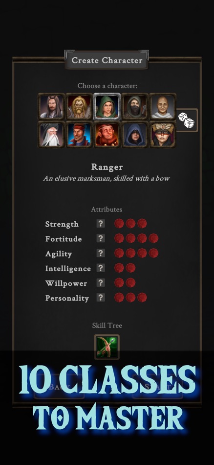 #4. All Who Wander: Roguelike RPG (iOS) Von: Michael Weil