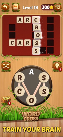 Word Cross : Crossword Connect iPhone screenshot