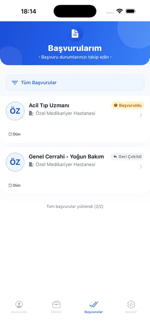 Medikariyer screenshot 2