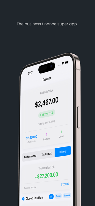 SmartFolio - Portfolio Tracker Screenshot 2 of 3