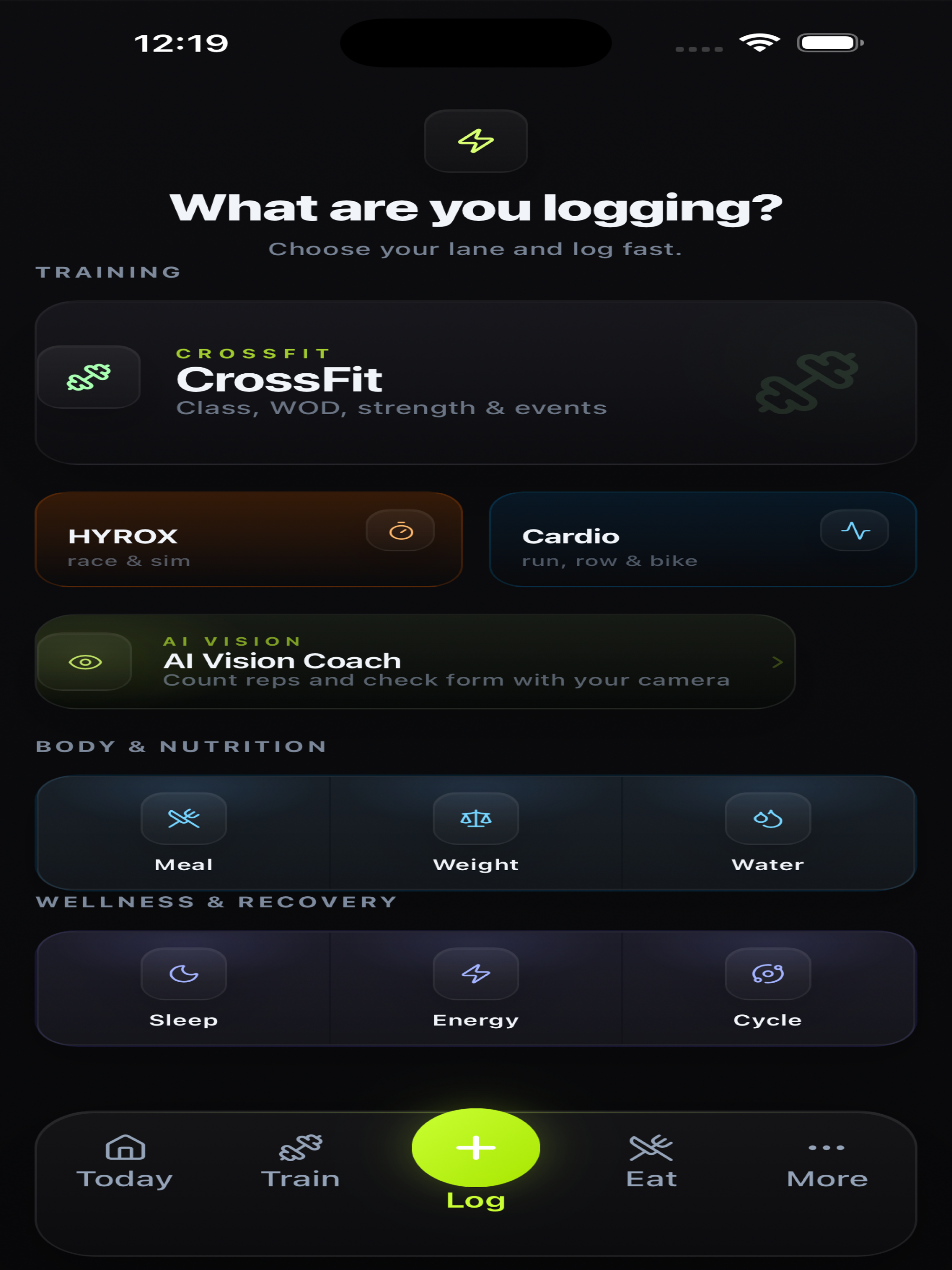 TrackVolt - Hybrid Training