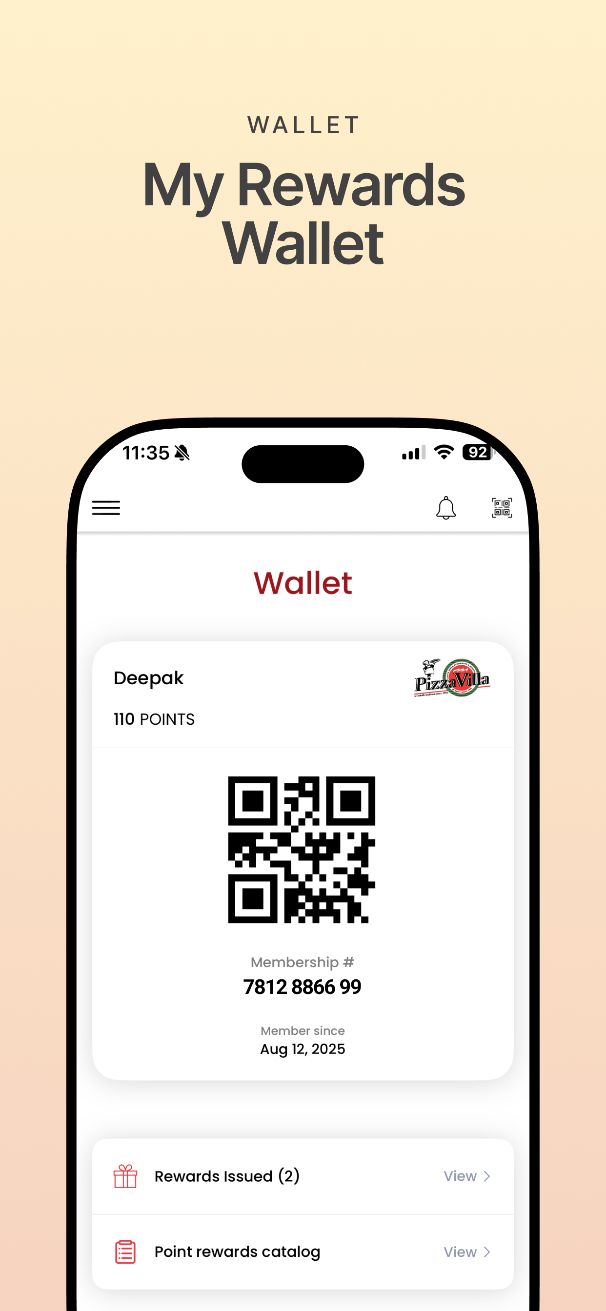 Pizza Villa Rewards screenshot 7