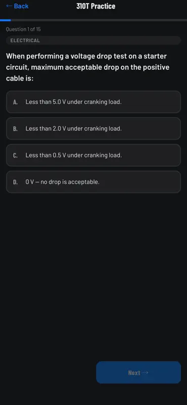 Mechanic Exam Prep screenshot 4 of 5