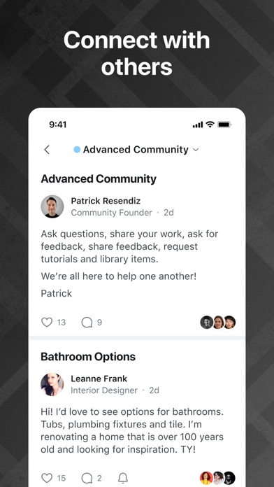 Patrick Resendiz iPhone screenshot 4 - Social Networking app