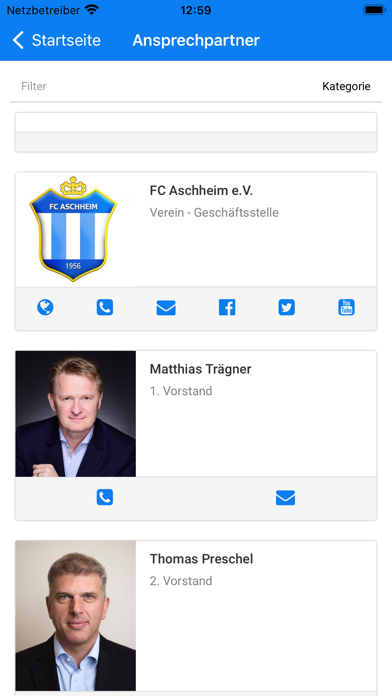 FC Aschheim e.V. Screenshot