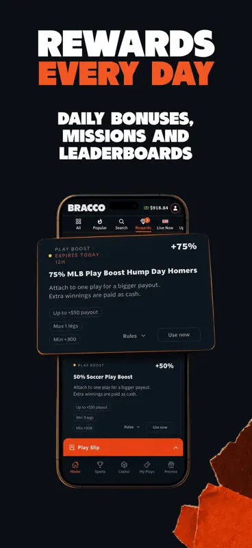 Bracco: Social Sports & Casino screenshot 8 of 10