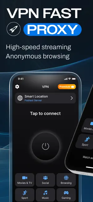 VPN Fast Proxy VON: Unlimited screenshot 1