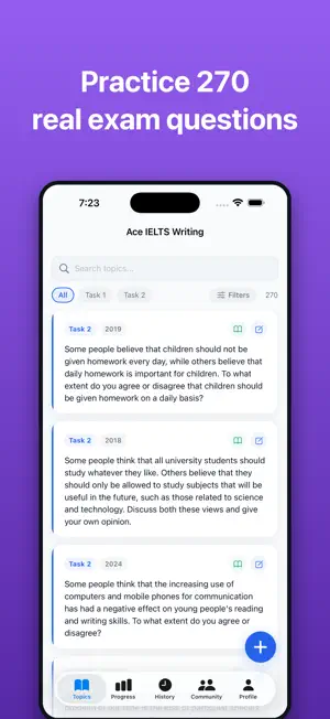 Ace IELTS Writing: AI Grader screenshot 2