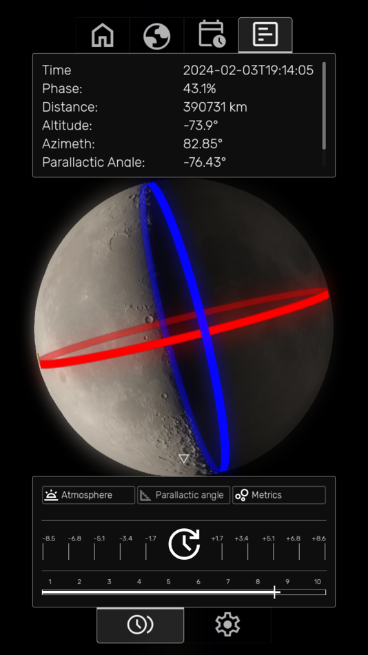 #6. The Moon - Simulation (iOS) By: Othman Alzahrani
