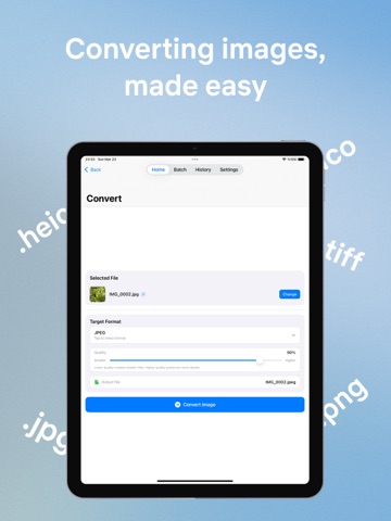 Image Converter: HEIC to JPEG iPad screenshot