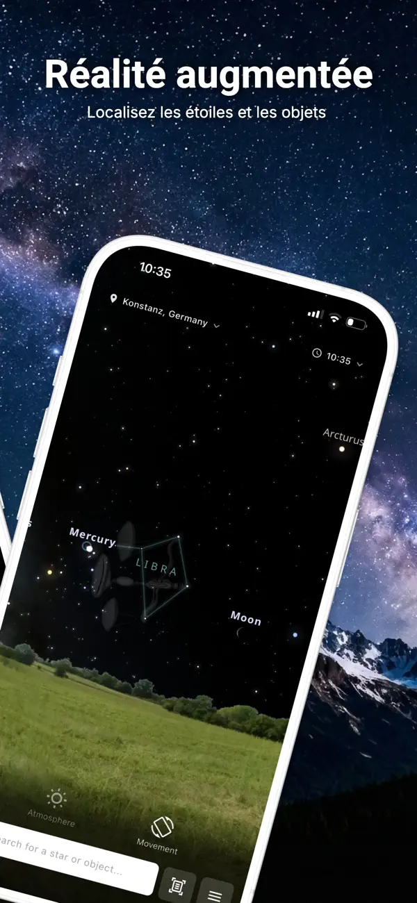 Screenshot #2 pour Star Guide: Carte du Ciel AR