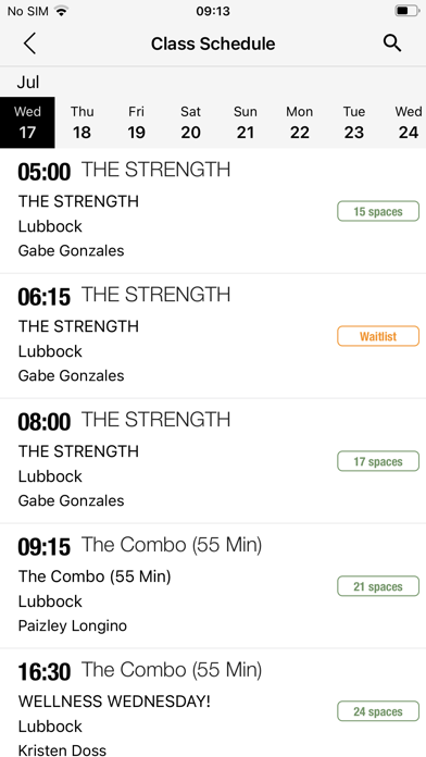 C3 Fitness Lubbock Screenshot