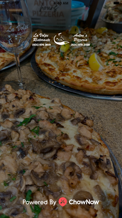 La Volpe & Anton's iPhone screenshot 2 - Food & Drink app