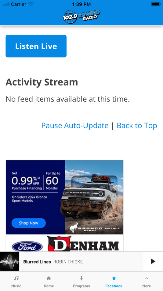 #4. 1029 Rewind Radio (iOS) 由: Pattison Media Ltd.
