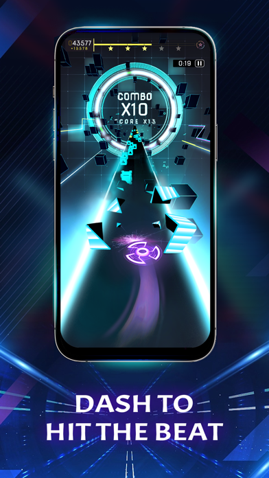 Beat Galaxy: Dash Music Game Screenshot