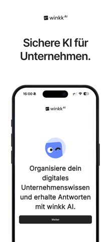 winkk AI iPhone screenshot