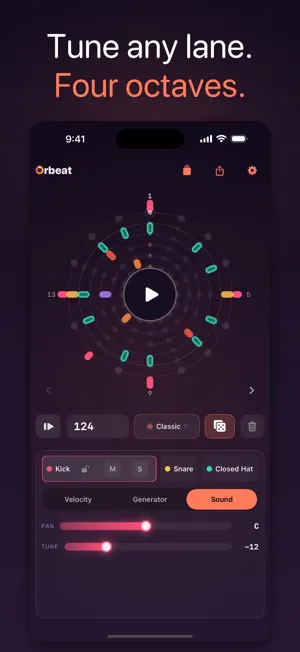 Orbeat: Drum Machine screenshot 2