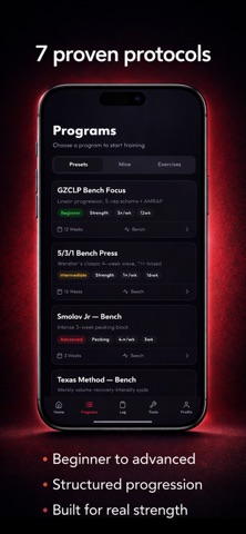 Bench Press Builder Screenshot 3 of 4