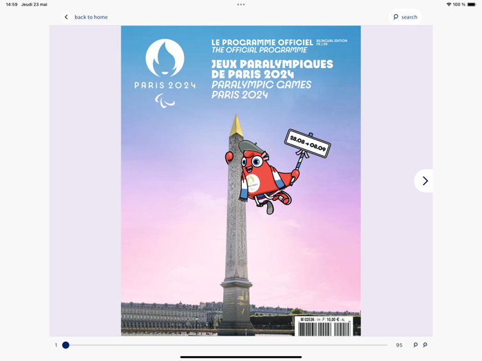 Paris 2024 Official Programme