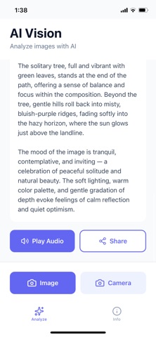 AI Content Describer Screenshot 3 of 4