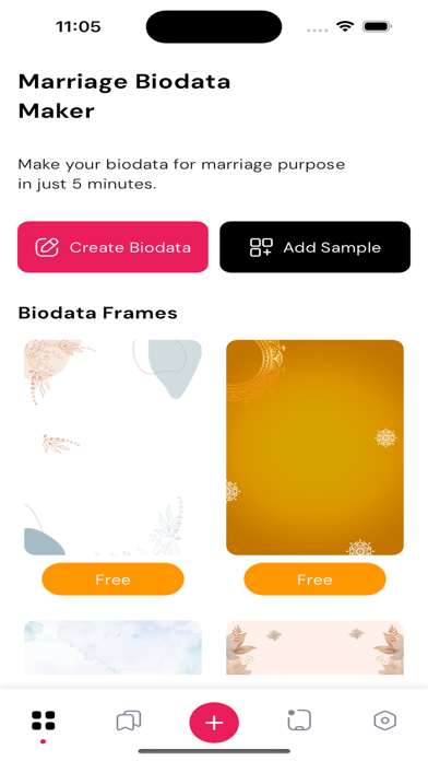 Ideal Jodi Biodata Screenshot