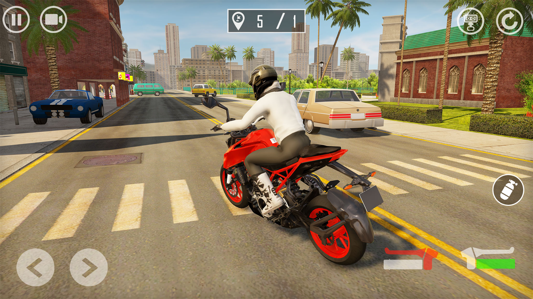 Highway Bike Racing Game 2024