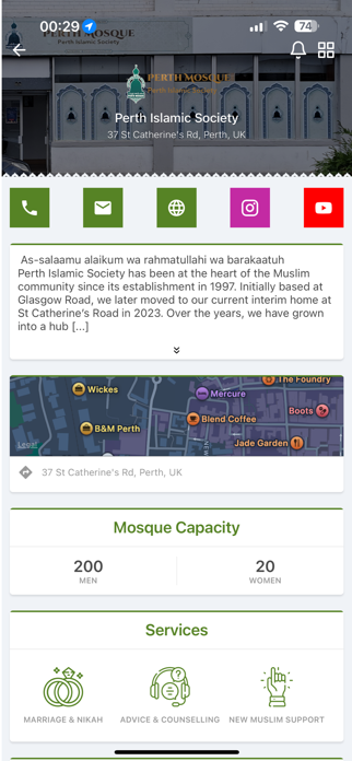 Perth Islamic Society Screenshot 3 of 4