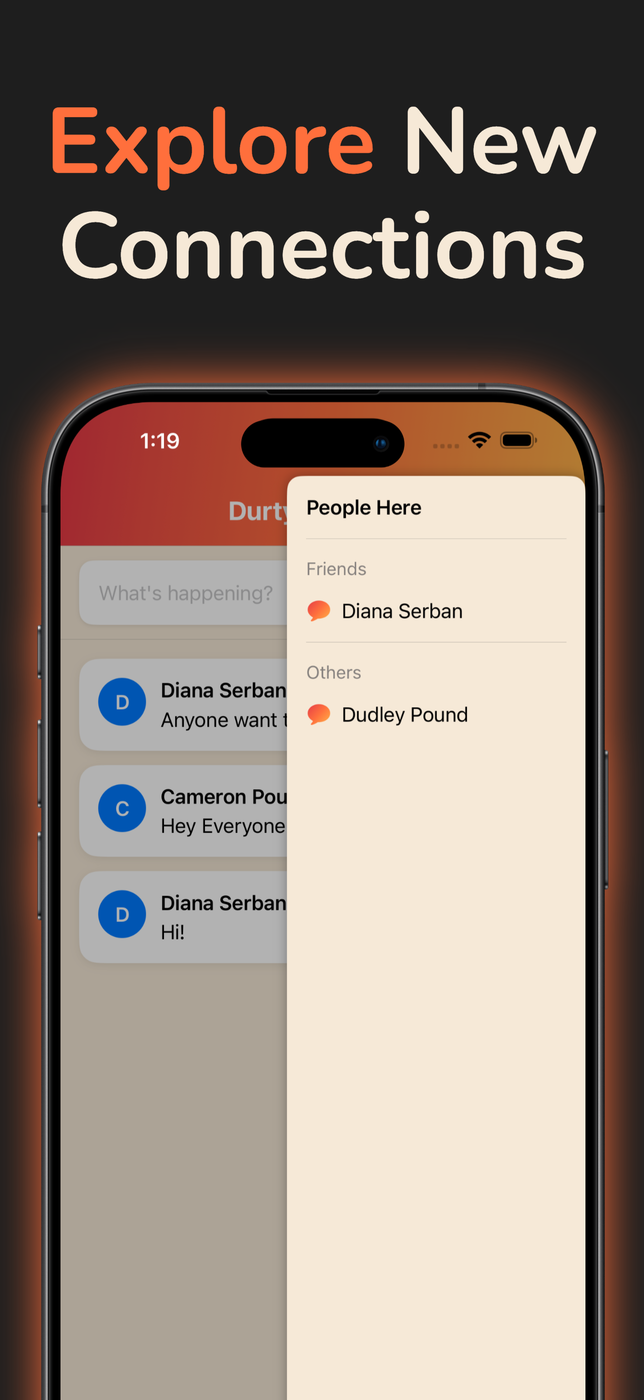 Social: Explore, Meet, Connect