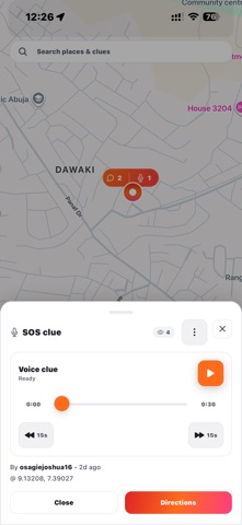Clue Social screenshot