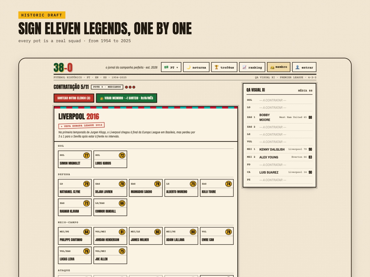 Screenshot 11 of 38-0: Football draft game